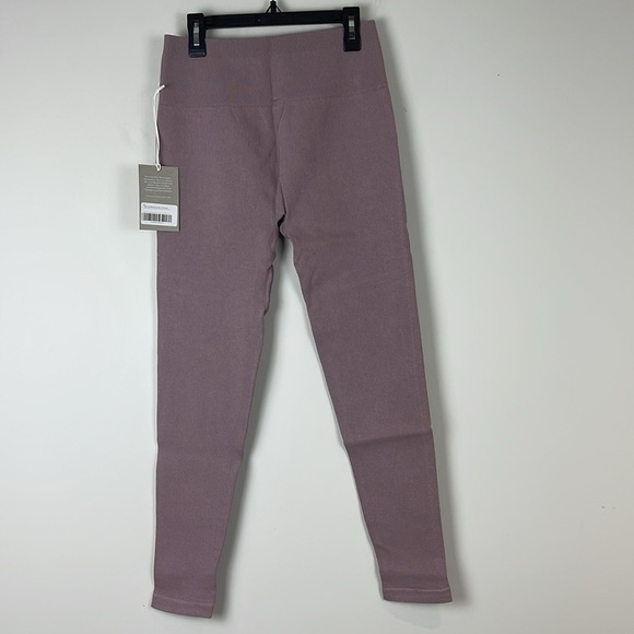 Everlane The Seamless Legging Ribbed Light Purple Size Medium/Large New - Picture 3 of 9